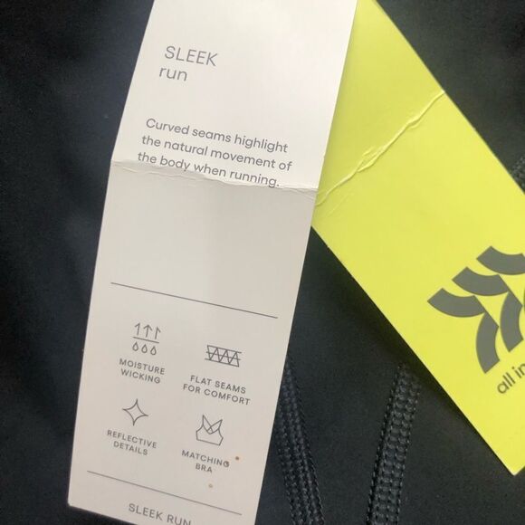 ALL IN MOTION LEGGINGS, Cropped, Black NWT Size S - Picture 9 of 10